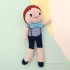 Boneka Rajut Smarty Boy - Valerie Crochet