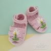 Sepatu Rajut White Daisy- Valerie Crochet