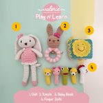 Set Rajut Play n Learn - Valerie Crochet