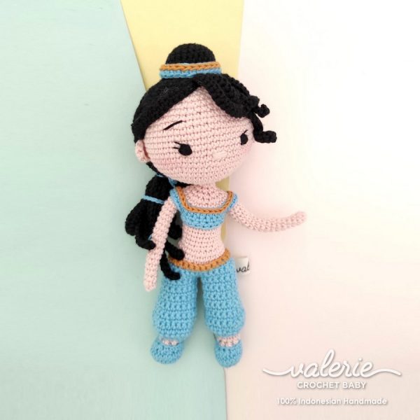 Boneka Rajut Princess Jasmine - Valerie_Crochet
