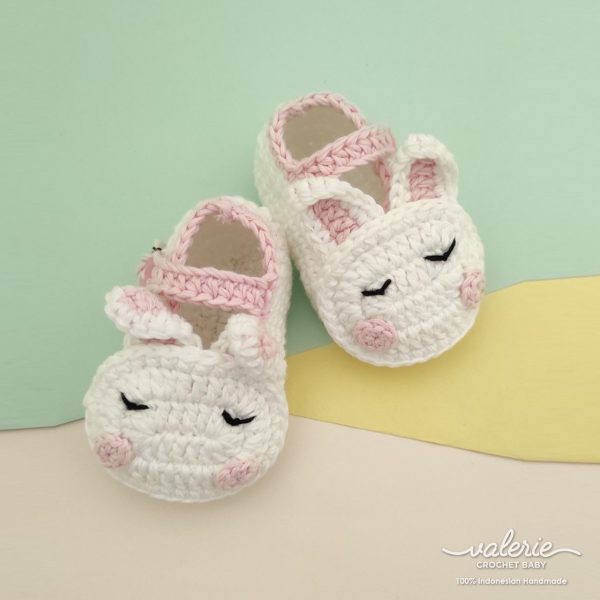 Sepatu Rajut Soft Bunny- Valerie Crochet