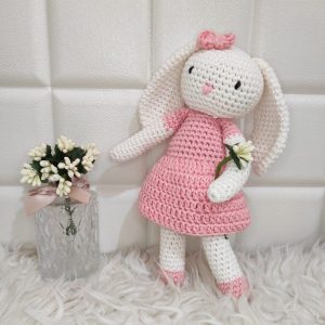 Boneka Rajut Bunny Vanilla - Valerie Crochet