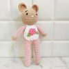 Boneka Rajut Valerie Crochet Slabber Bear