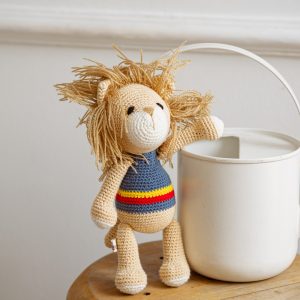 Boneka Rajut Leo Lion