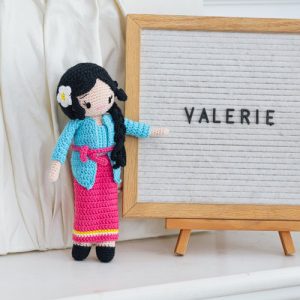 Boneka Rajut Lady Bali