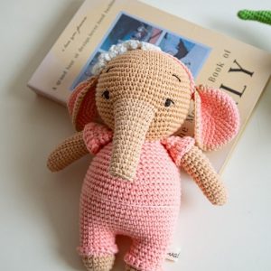 Boneka Rajut Baby Ellephant