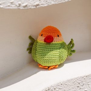 Boneka Rajut Parrot Bebe